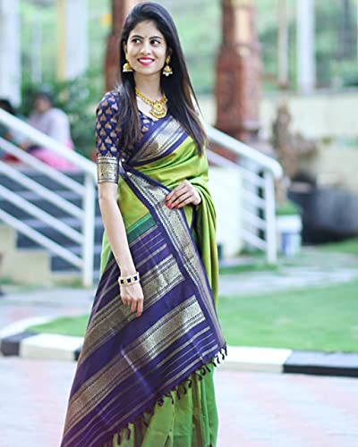 FF-RS9JQTV4-Banarasi Silk Saree with Blouse
